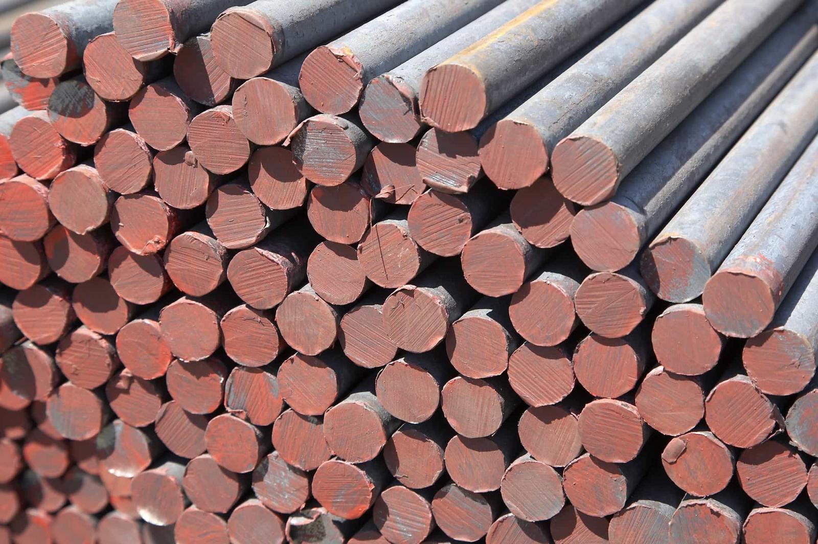 Round steel bars